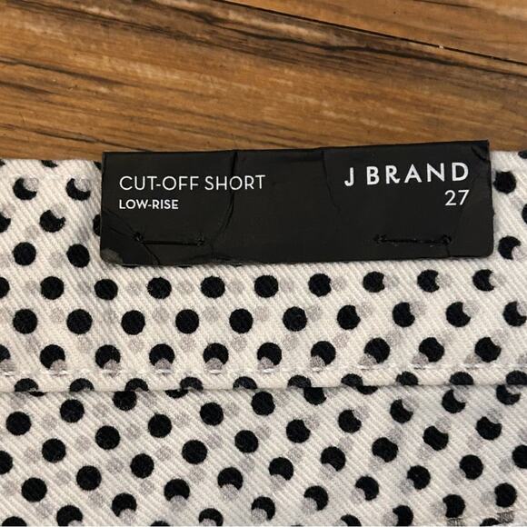 Nwt- J. BRAND Ombre Dot Cut-Off Denim Shorts-27 - Picture 5 of 5